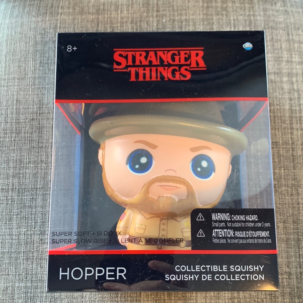 Stranger Things Collectable Squishy - Hopper